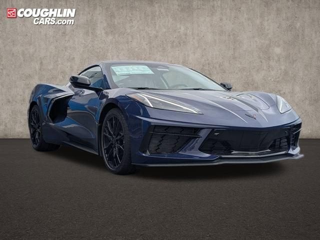 2026 Chevrolet Corvette Stingray 3LT in Hysteria Purple Metallic — front three-quarter view