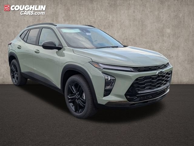 2026 Chevrolet Trax ACTIV in Cacti Green — front three-quarter view