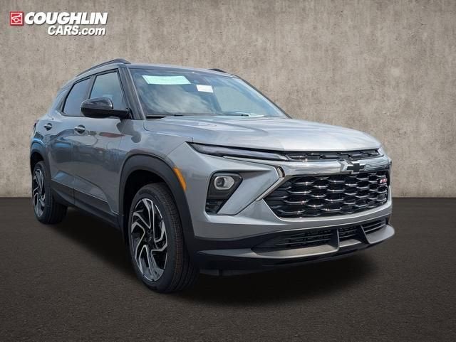 2026 Chevrolet Trailblazer RS in Sterling Gray Metallic — front three-quarter view